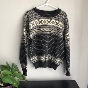 L. L. Bean pure new wool sweater